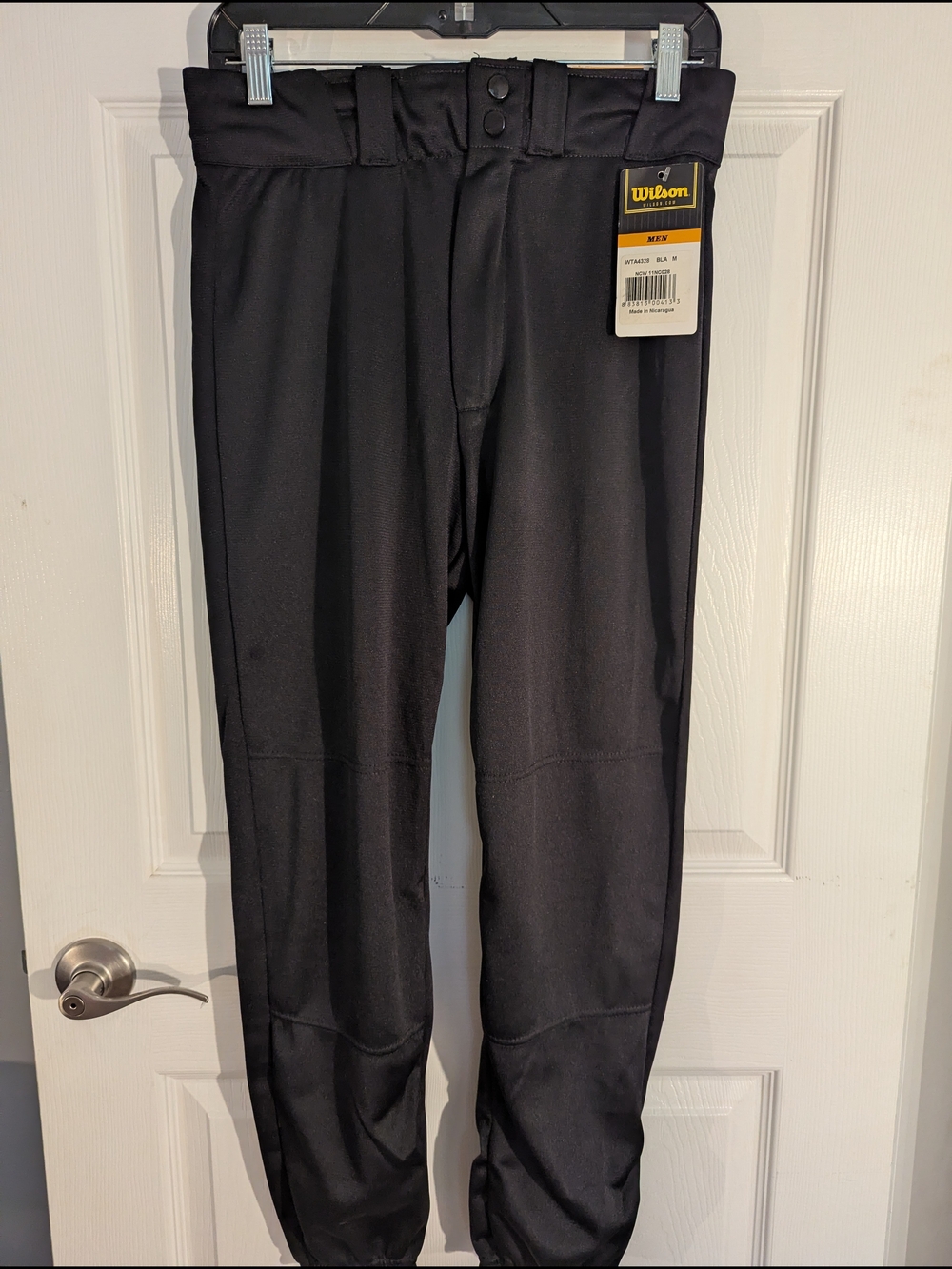Wilson Men’s Black Baseball Pants